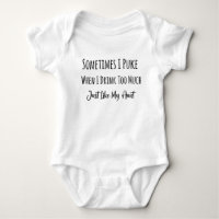 Sometimes I Puke When I Drink Too Much Funny Aunt 