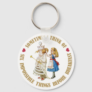 SOMETIMES I THINK OF SIX IMPOSSIBLE THINGS BEFORE KEYCHAIN