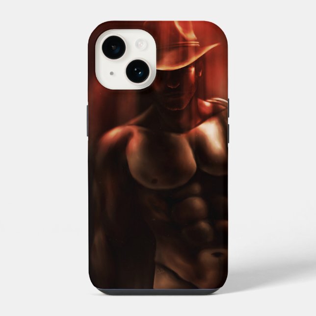 Sometimes It's Hell - Cowboy iPhone Case (Back)