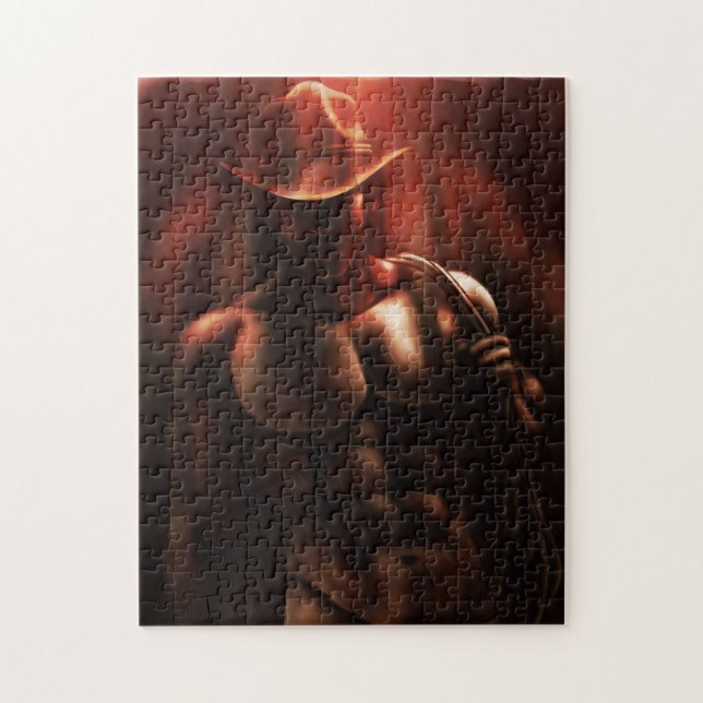 Sometimes It's Hell - Cowboy Jigsaw Puzzle (Vertical)