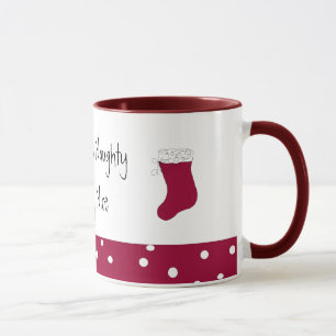 Sometimes Naughty Mostly Nice Mug