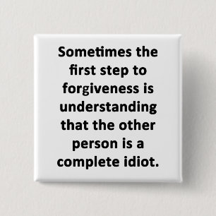 Sometimes the First Step 2 Inch Square Button