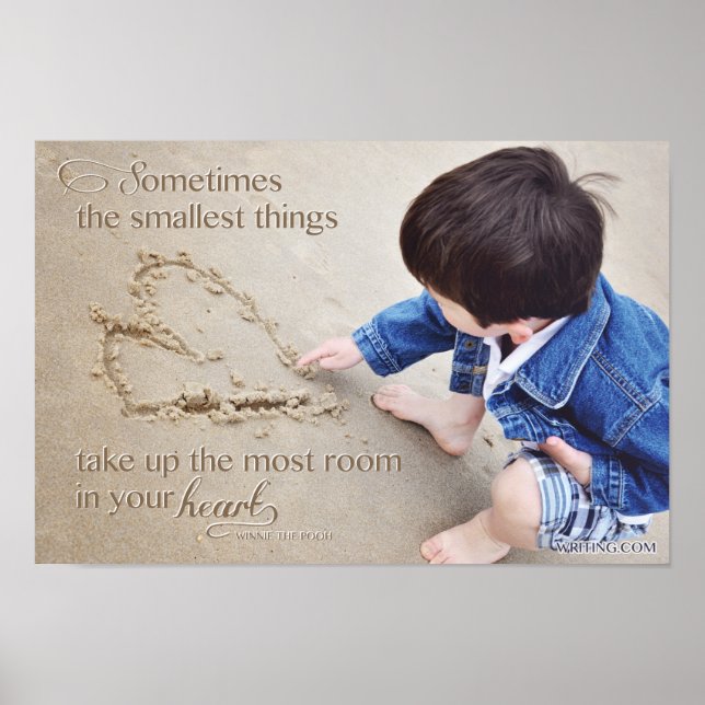 Sometimes the Smallest Things... Poster (Front)