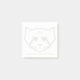 Somewhat Grumpy Press sticky note