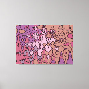 Somewhere In Noland Canvas Print