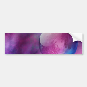 Somewhere in Outer Space Bumper Sticker