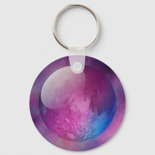 Somewhere in Outer Space Keychain