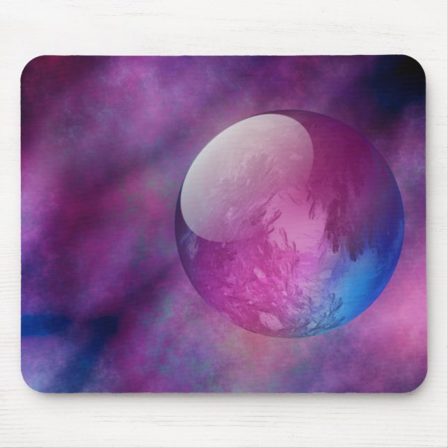 Somewhere in Outer Space Mousepad (Front)