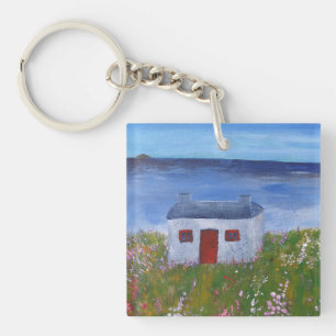 Somewhere in Scotland Keychain