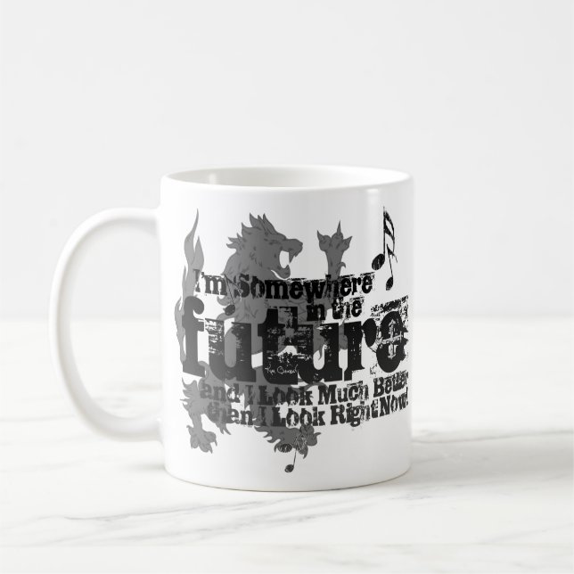 Somewhere In The Future Mug (with Lion) (Left)
