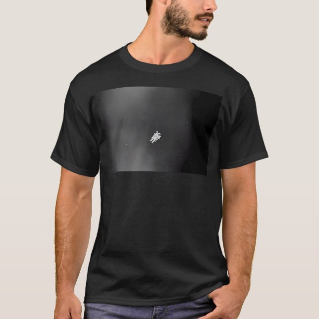 Somewhere In The Vast Nothingness Of Space T-Shirt (Front)