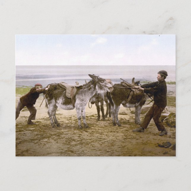 Somewhere in Victorian England (c. 1900) Postcard (Front)