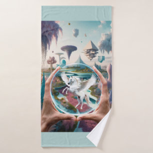 Somewhere Out There - It's Not Make Believe Bath Towel