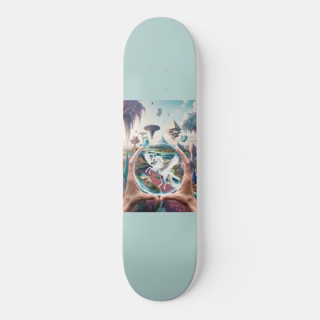 Somewhere Out There - It's Not Make Believe Skateboard (Front)