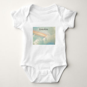 Somewhere over the rainbow baby bodysuit