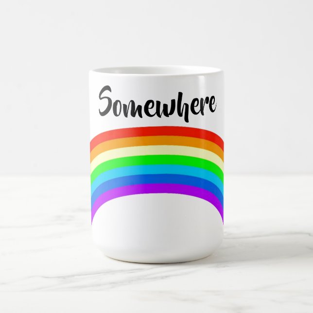 Somewhere Over the Rainbow Mug (Center)