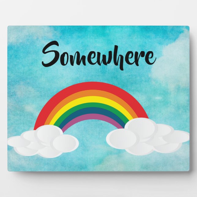 Somewhere Plaque (Front)