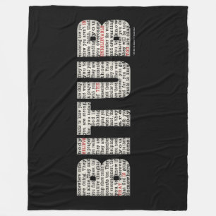 Somewhere Somebody (BITUB) Fleece Blanket