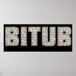 Somewhere Somebody (BITUB) Poster