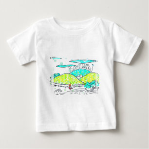 Somewhere / Sometime cartoon about dreams Baby T-Shirt