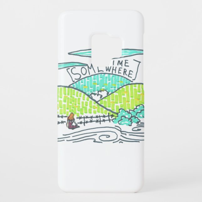 Somewhere / Sometime Case-Mate Samsung Galaxy Case (Back)