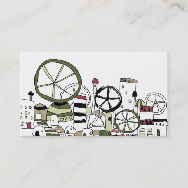 Somewhere Street No.2 Business Card (Front)