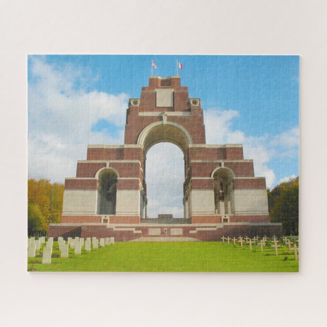 Somme Thiepval Memorial France Jigsaw Puzzle (Horizontal)