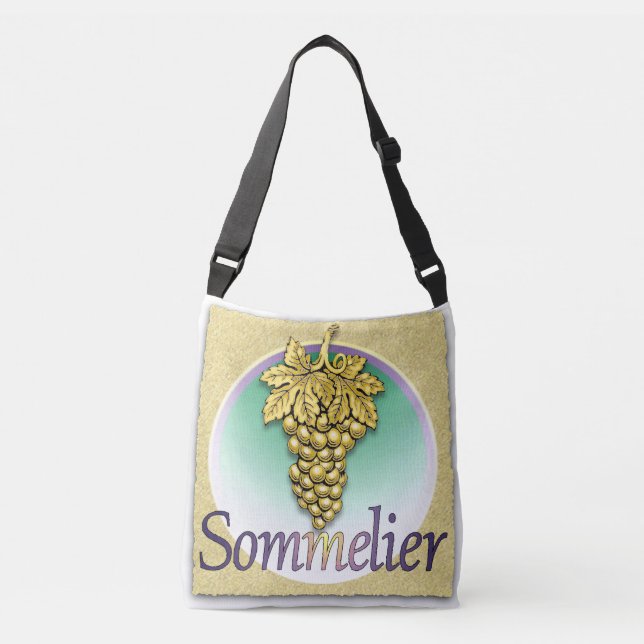 Sommelier Symbol Crossbody Bag (Front)