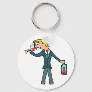 Sommelier Wine Tasting Keychain