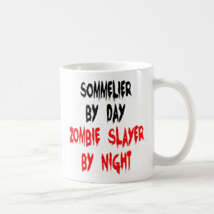 Sommelier Zombie Slayer Coffee Mug