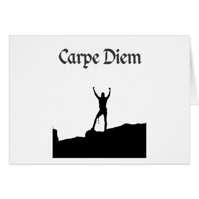 Sommet d'escalade de Carpe Diem (Devant horizontal)