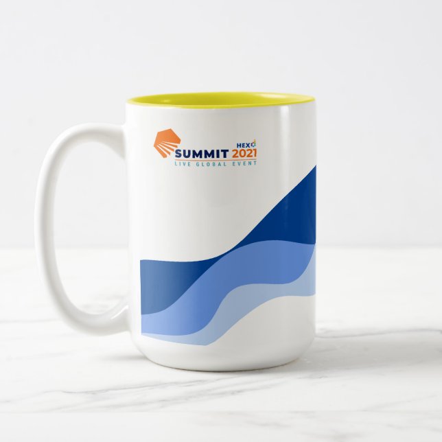 Sommet HEDX 2021 Mug - Vague Bleue (Gauche)