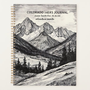 Sommets des montagnes Colorado Fourteener Art CO 1