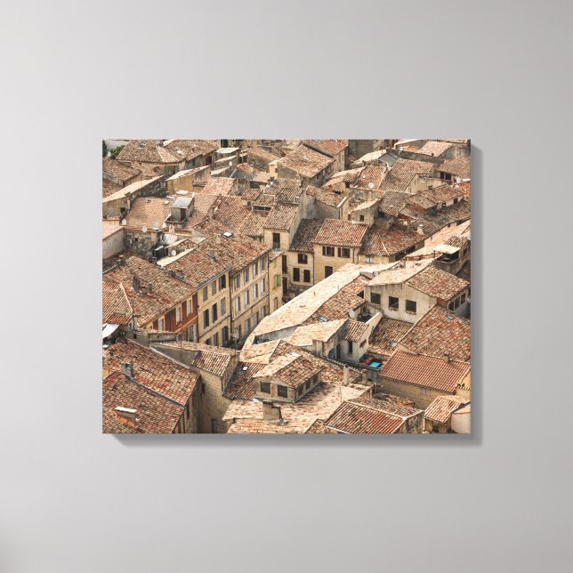 Sommieres, France Canvas Print (Front)