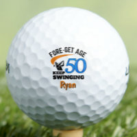 Son 50th Birthday Gift Funny FORE-get Age