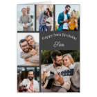 Son 6 Collage photo N'importe quel âge Joyeux anni