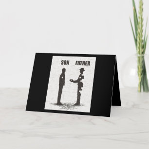 Son And Father Card