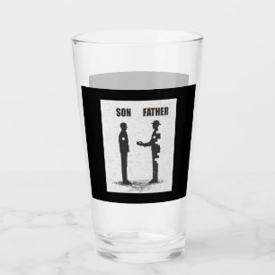 Son And Father Glass