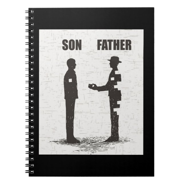 Son And Father Notebook (Front)
