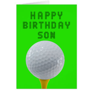 Son Birday Golf