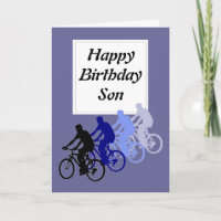 Son, Birthday, Bike, Cycle Funny From Parent