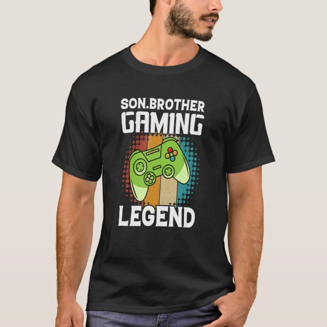 Son Brother Gaming Legend Apparel T-Shirt (Front)