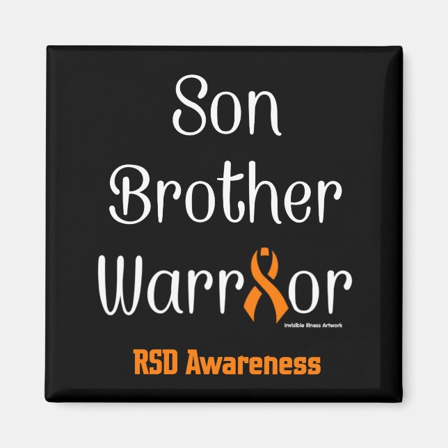 Son Brother Warrior...RSD Magnet (Front)