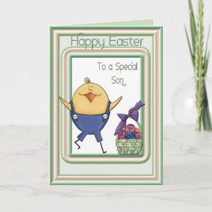 Son Chick Easter Card