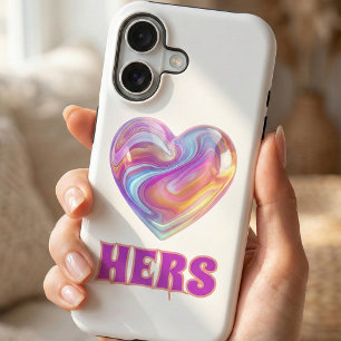 Son cœur en spirale arc-en-ciel - Adorable ensembl