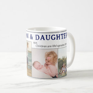 Son & Daughter Personalized Coffee Mug Gift