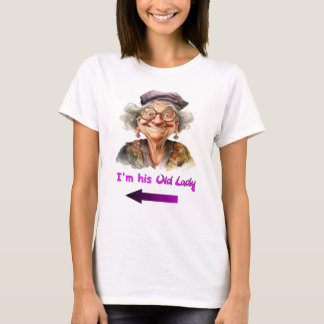Son drôle de t-shirt Old Lady