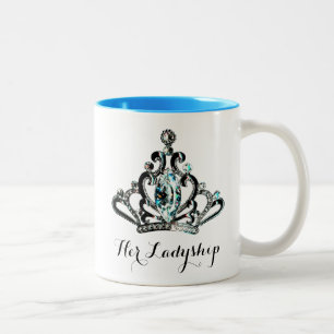 "SON ÉCHELLE" Tiara Mug