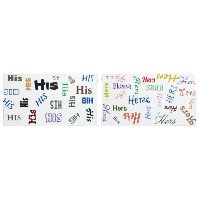 Son et sien taie d'oreiller (devant-Set)