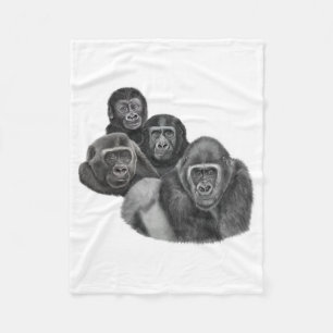 Son Gorilla Blanket By AGE. Gorilla Life GL/TFW